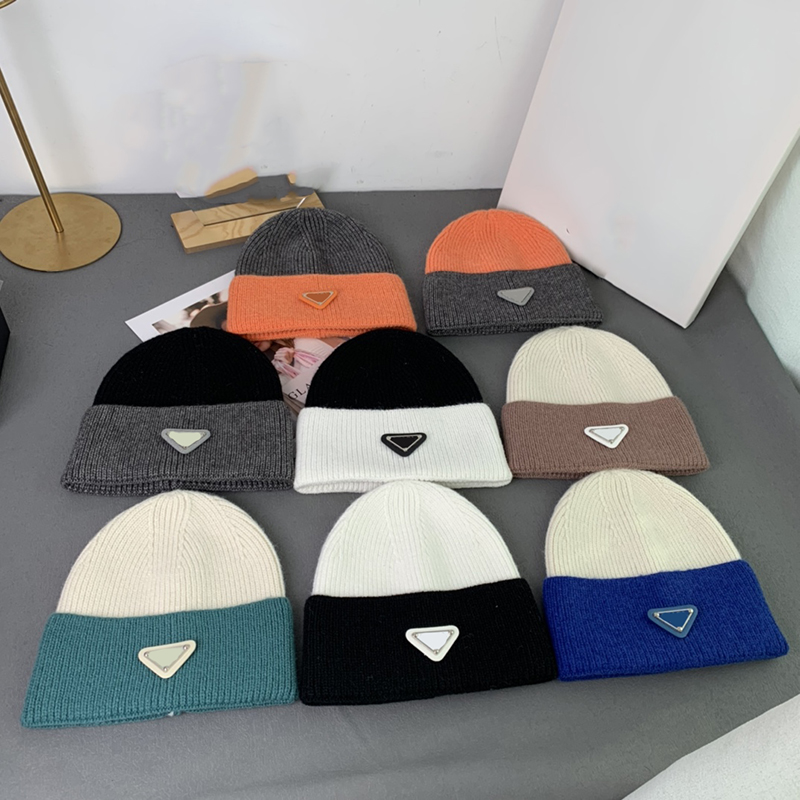 Designer ball Caps Classic Reversed Triangle Color Contrast Wool Knitted Hat Fashion Warm Ear Protection Cold Hat - A
Designer ball Caps Classic Reversed Triangle Color Contrast Wool Knitted Hat Fashion Warm Ear Protection Cold Hat - A