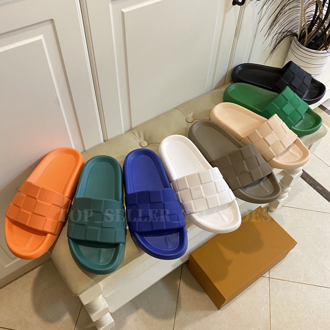 Designer Slippers Men Women Rubber Slides Waterfront Line Sandals Unisex Summer Beach Shoe Light Shoes Big Size 36-46, Orange
Designer Slippers Men Women Rubber Slides Waterfront Line Sandals Unisex Summer Beach Shoe Light Shoes Big Size 36-46, Orange