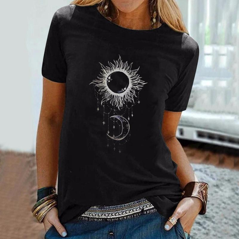 Women's T Shirts Plain Teal Women Short Top Print Womens Fashion Shirt Sun Sleeve Casual Women's T-Shirts Set Of Long, Black
Women's T Shirts Plain Teal Women Short Top Print Womens Fashion Shirt Sun Sleeve Casual Women's T-Shirts Set Of Long, Black