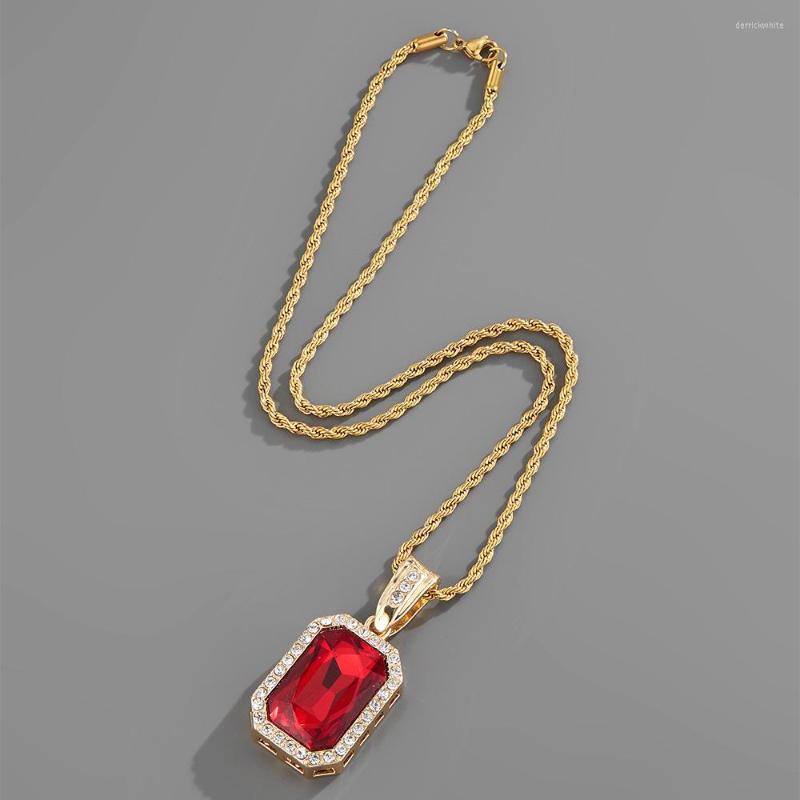 Pendant Necklaces Vintage Hip Hop Golden Bling Iced Out Mini Stone Stainless Steel Chain Pendants For Men Women Charm Crystal Jewelry
Pendant Necklaces Vintage Hip Hop Golden Bling Iced Out Mini Stone Stainless Steel Chain Pendants For Men Women Charm Crystal Jewelry