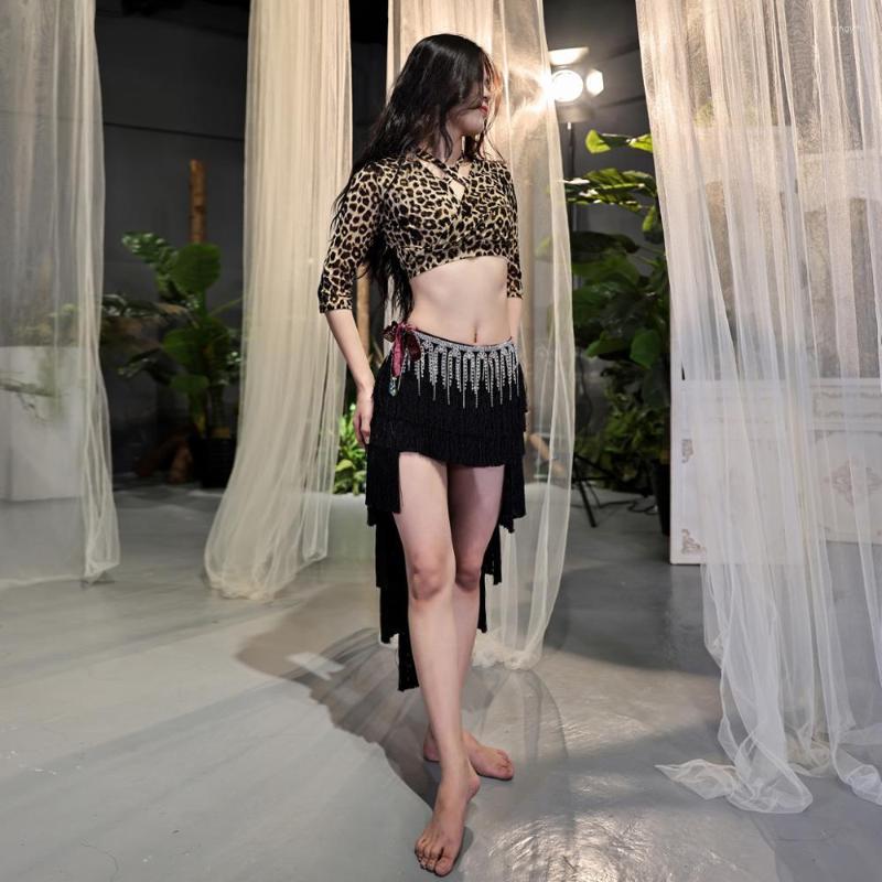 Stage Wear Sexy Belly Dance Fusion Latin Style Women Costume Leopard Top Tassel Irregular Skirt Rhinestone Fringes Belt, Top only
Stage Wear Sexy Belly Dance Fusion Latin Style Women Costume Leopard Top Tassel Irregular Skirt Rhinestone Fringes Belt, Top only