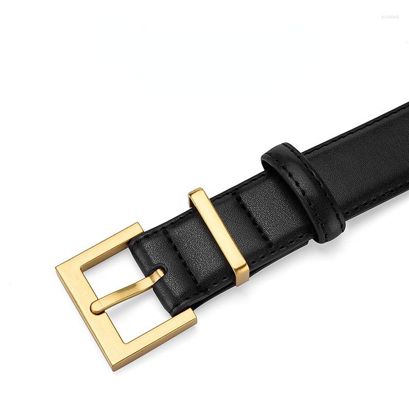 Belts Women's Belt Needle Buckle Designer Black Luxury Cowhide Versatile Simple Jeans Suit Casual Pants Decorative, White
Belts Women's Belt Needle Buckle Designer Black Luxury Cowhide Versatile Simple Jeans Suit Casual Pants Decorative, White
