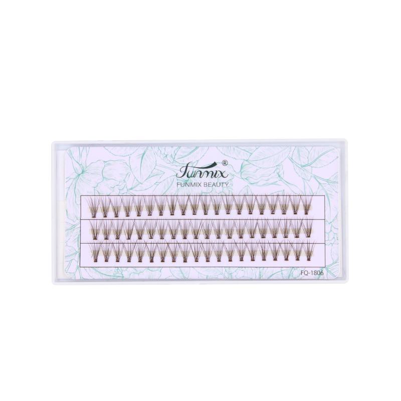 False Eyelashes FUNMIX FQ-1806 Brown Colored 10D Cluster Premade Fan Caramel Volume Faux Mink Natural Soft Individual Lashes
False Eyelashes FUNMIX FQ-1806 Brown Colored 10D Cluster Premade Fan Caramel Volume Faux Mink Natural Soft Individual Lashes