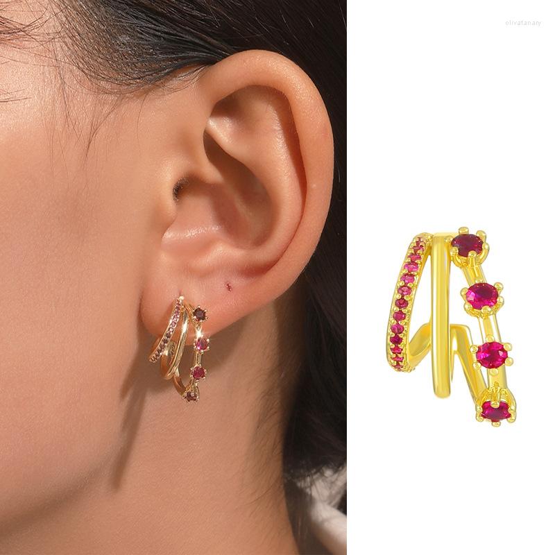 Stud Earrings Women's Fashion Metal Multilayer Zircon C-shaped Design Personality Celebrity Jewelry Party Gift Wholesale
Stud Earrings Women's Fashion Metal Multilayer Zircon C-shaped Design Personality Celebrity Jewelry Party Gift Wholesale