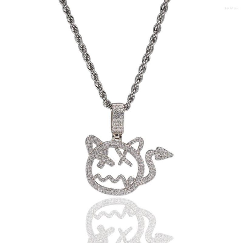 Chains Hip Hop Men's Iced Out Gold Cartoon Devil Pendant Necklace Jewelry Street Dance Gift For Him With Rope Chain
Chains Hip Hop Men's Iced Out Gold Cartoon Devil Pendant Necklace Jewelry Street Dance Gift For Him With Rope Chain