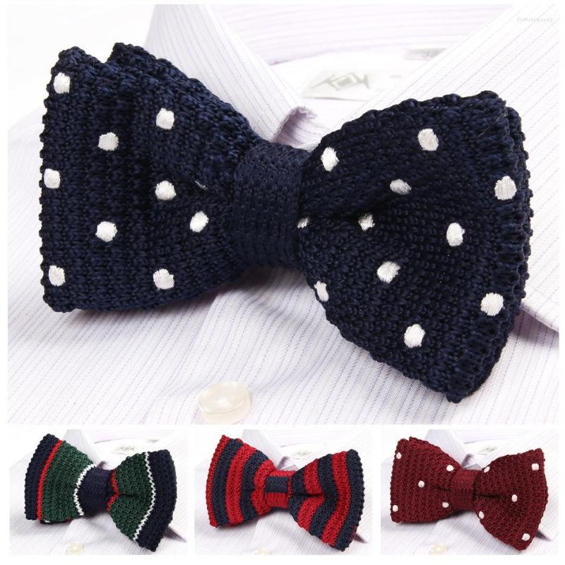 Bow Ties Knitted Man Bowtie Women Blouse For Men Accessories Striped Bowknot Knitting Black Bowties Wedding Party Business
Bow Ties Knitted Man Bowtie Women Blouse For Men Accessories Striped Bowknot Knitting Black Bowties Wedding Party Business