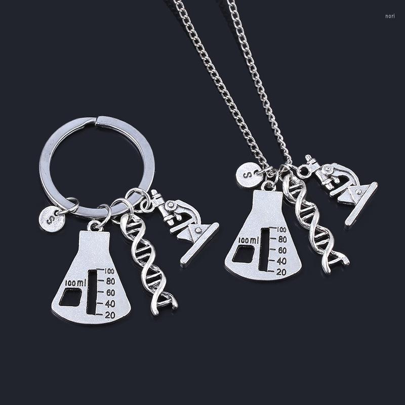 Pendant Necklaces Chemistry Molecular Necklace Keychain Microscope Science Student Teacher Fashion Design Souvenir Jewelry Wholesale
Pendant Necklaces Chemistry Molecular Necklace Keychain Microscope Science Student Teacher Fashion Design Souvenir Jewelry Wholesale