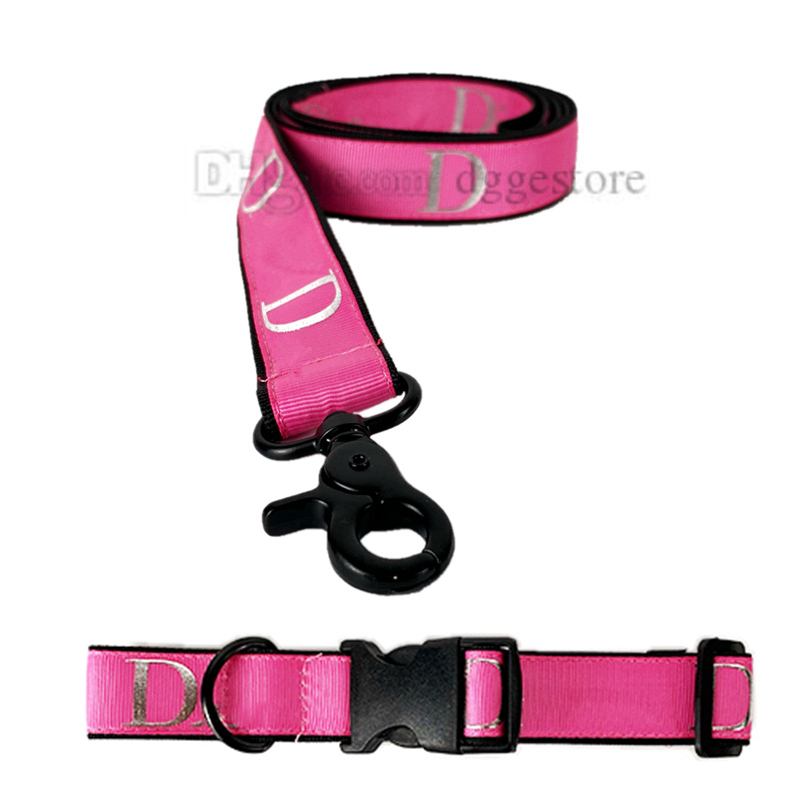 Designer Dog Collar and Leashes Set with Classic Letter Pattern Adjustable Durable Puppy Leash Collar for Dog Training Lead Fit Neck 9.4"-19" Pink B168
Designer Dog Collar and Leashes Set with Classic Letter Pattern Adjustable Durable Puppy Leash Collar for Dog Training Lead Fit Neck 9.4"-19" Pink B168