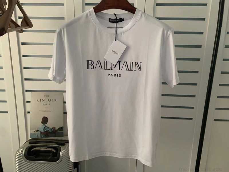 Designer Luxury Coats Ss Spring and Summer New Bal Short Sleeve Shoulder Gold Button Bronzed Letter Cotton Tshirt Lovers Classic P8SFX
Designer Luxury Coats Ss Spring and Summer New Bal Short Sleeve Shoulder Gold Button Bronzed Letter Cotton Tshirt Lovers Classic P8SFX
