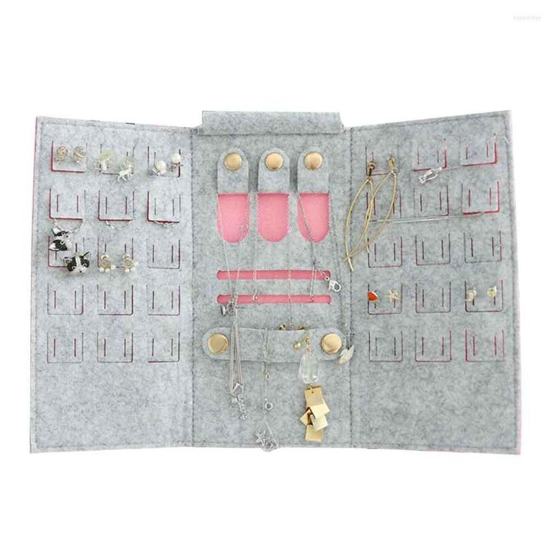 Jewelry Pouches Organizer Anti Lost Lightweight Display Holder Portable Foldable Necklace Earrings Large Capacity Roll Storage Gift Felt
Jewelry Pouches Organizer Anti Lost Lightweight Display Holder Portable Foldable Necklace Earrings Large Capacity Roll Storage Gift Felt