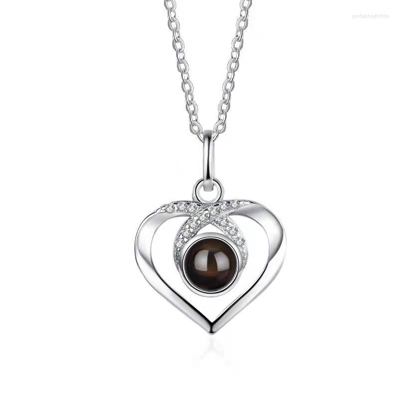Pendant Necklaces Projection Necklace 100 Languages I Love You Heart For Lovers Girlfriend 2023 Women Valentine Wholesale
Pendant Necklaces Projection Necklace 100 Languages I Love You Heart For Lovers Girlfriend 2023 Women Valentine Wholesale