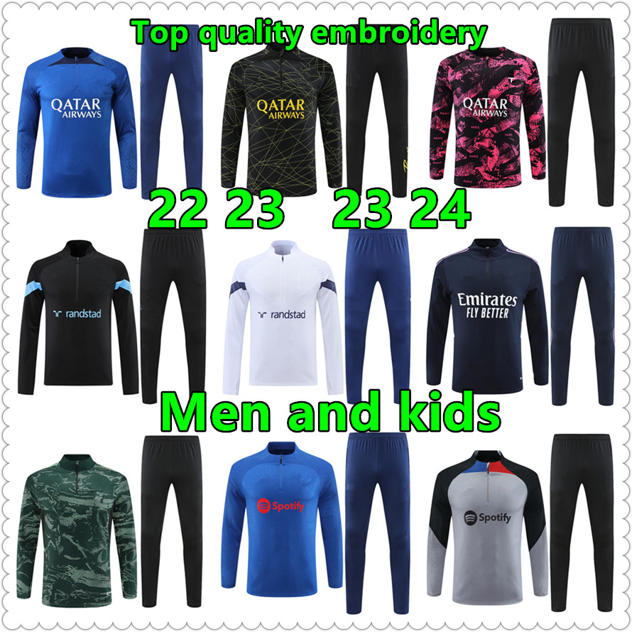 23 24 psgS soccer tracksuit jersey maillot kit 22 23 men and kids mens football jerseys training tracksuits jacket chandal survetement foot
23 24 psgS soccer tracksuit jersey maillot kit 22 23 men and kids mens football jerseys training tracksuits jacket chandal survetement foot