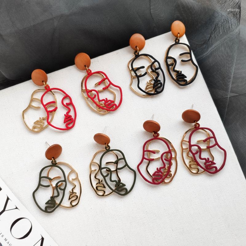 Dangle Earrings Fashion Abstract Portrait Drop For Women Cute Human Face Contour Pendant Female Jewelry Bijoux
Dangle Earrings Fashion Abstract Portrait Drop For Women Cute Human Face Contour Pendant Female Jewelry Bijoux