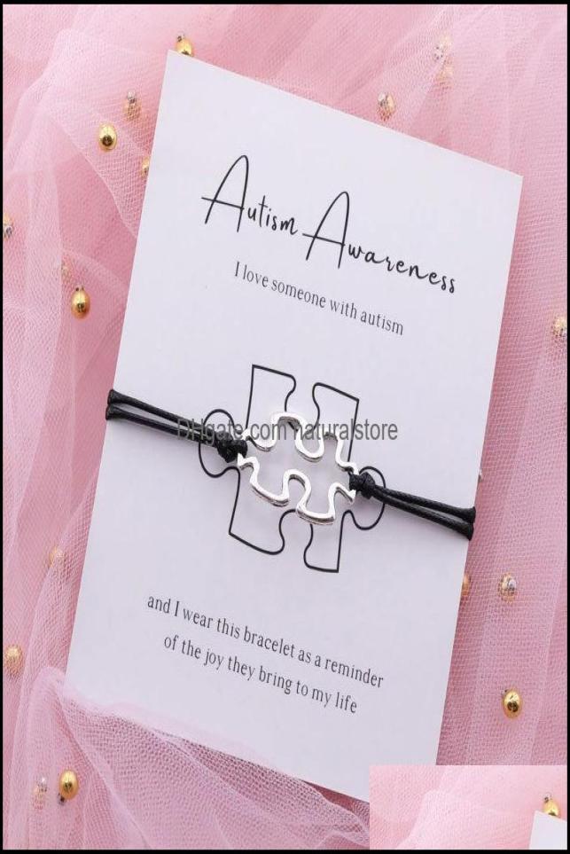 Charm Bracelets New Hand Briaded Autism Speaks Bracelet Awareness Friendship Puzzle Charm Ing Inspirational Gift Drop De Naturalst5223414
Charm Bracelets New Hand Briaded Autism Speaks Bracelet Awareness Friendship Puzzle Charm Ing Inspirational Gift Drop De Naturalst5223414