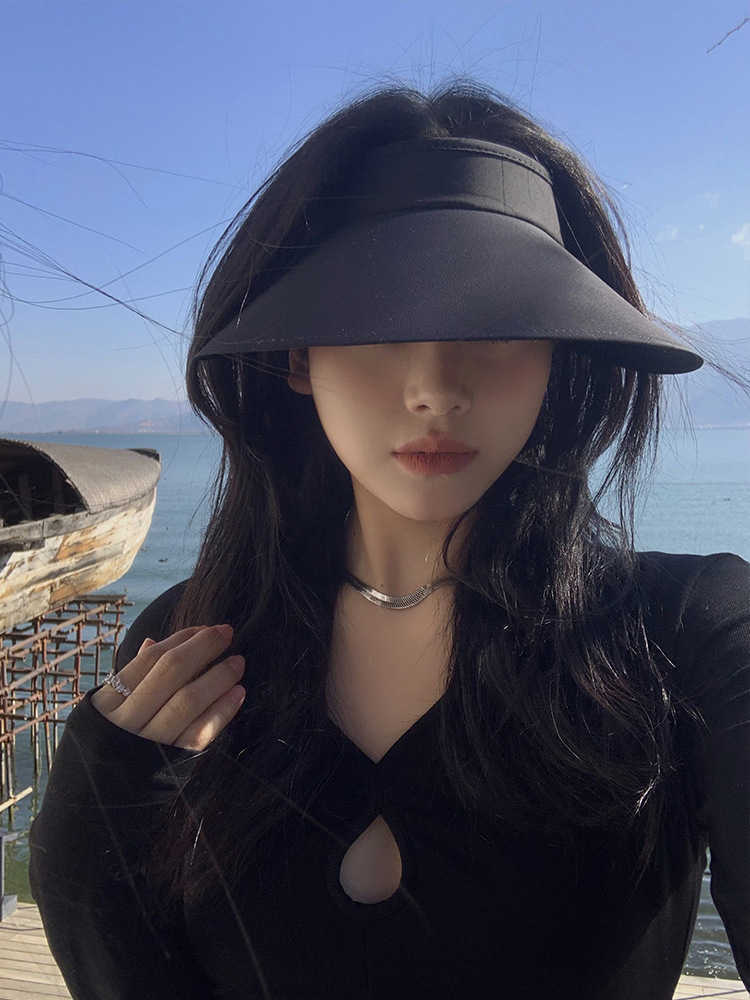Summer Hats Caps Men's Women's Sunscreen ice silk hollow top hat for women with large brim UV protection face shielding sun hat small face summer cycling and travel, Black
Summer Hats Caps Men's Women's Sunscreen ice silk hollow top hat for women with large brim UV protection face shielding sun hat small face summer cycling and travel, Black