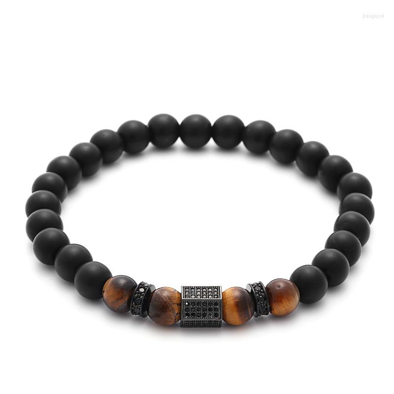 Strand 2023 Fashion Tube Round Bracelet Men Luxury Handmade Tiger Eye Stone Matte Beaded For Jewelry Gift
Strand 2023 Fashion Tube Round Bracelet Men Luxury Handmade Tiger Eye Stone Matte Beaded For Jewelry Gift