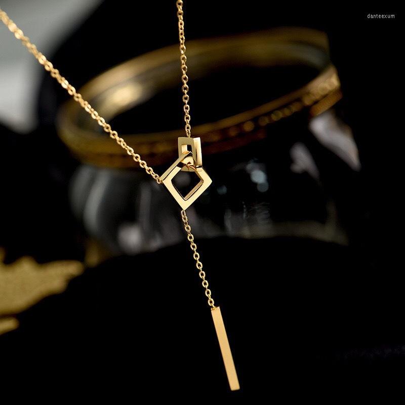 Chains Design Sense Geometric Elements Square Buckle Stainless Steel Short Necklace Korean Fashion Jewelry Sexy Neck Chain For Woman
Chains Design Sense Geometric Elements Square Buckle Stainless Steel Short Necklace Korean Fashion Jewelry Sexy Neck Chain For Woman