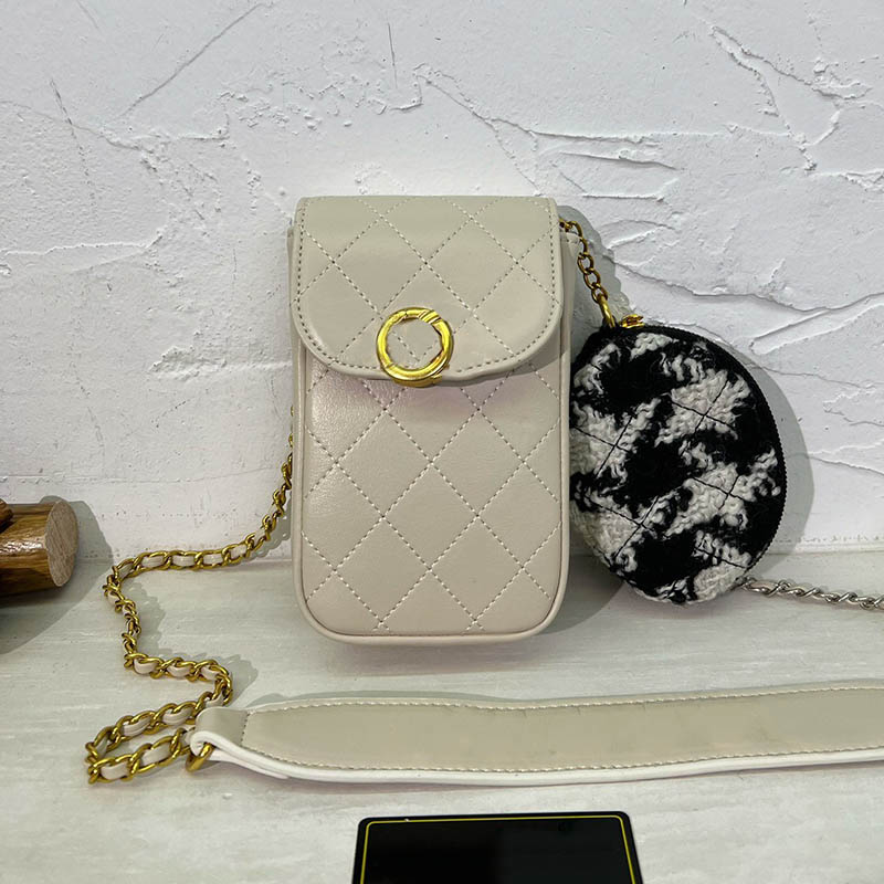 Women Mini Phone Bag With Tweed Cion Pulse Classic Flap Fanny Pack Diamond Lattice Leather Quilted Designer Crossbody Bag Multi Pochette Luxury Handbag Sacoche 18CM, Box
Women Mini Phone Bag With Tweed Cion Pulse Classic Flap Fanny Pack Diamond Lattice Leather Quilted Designer Crossbody Bag Multi Pochette Luxury Handbag Sacoche 18CM, Box