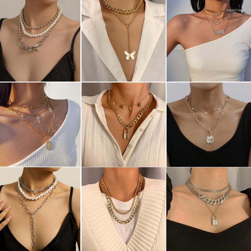 Chains Hip Hop Punk Choker Necklace Vintage Thick Chain Pendant Necklaces For Women Simple Fashion Jewelry
Chains Hip Hop Punk Choker Necklace Vintage Thick Chain Pendant Necklaces For Women Simple Fashion Jewelry