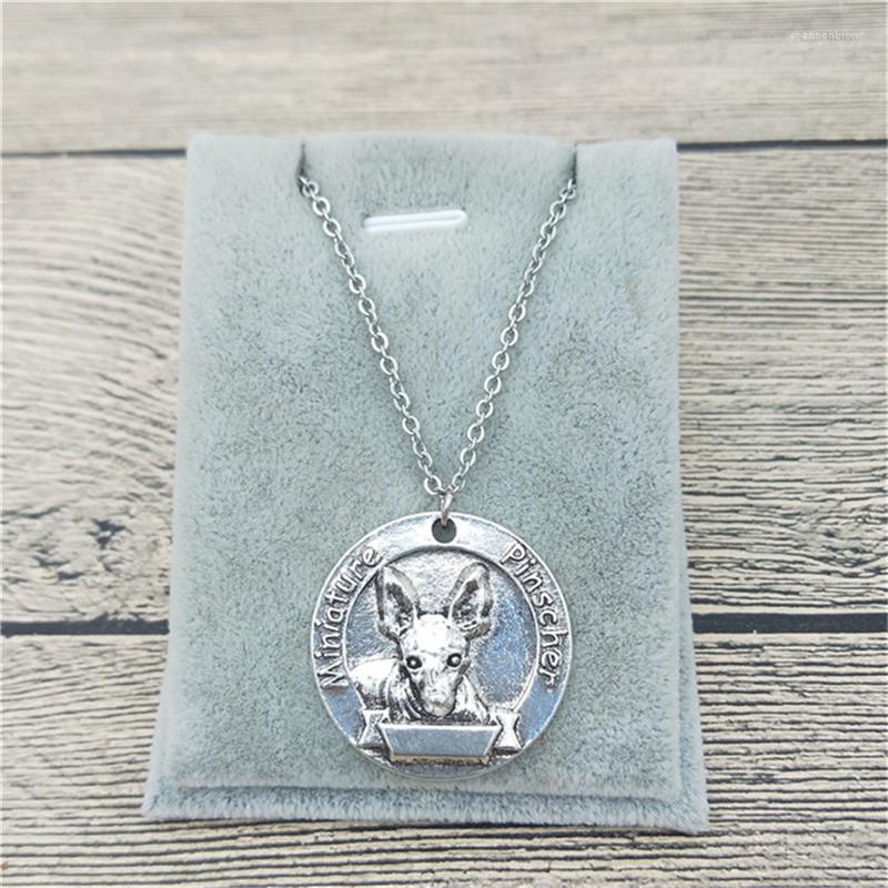 Pendant Necklaces Vintage Retro Miniature Pinscher Necklace High Quality Labrador Retriever Women Dog Jewelry
Pendant Necklaces Vintage Retro Miniature Pinscher Necklace High Quality Labrador Retriever Women Dog Jewelry