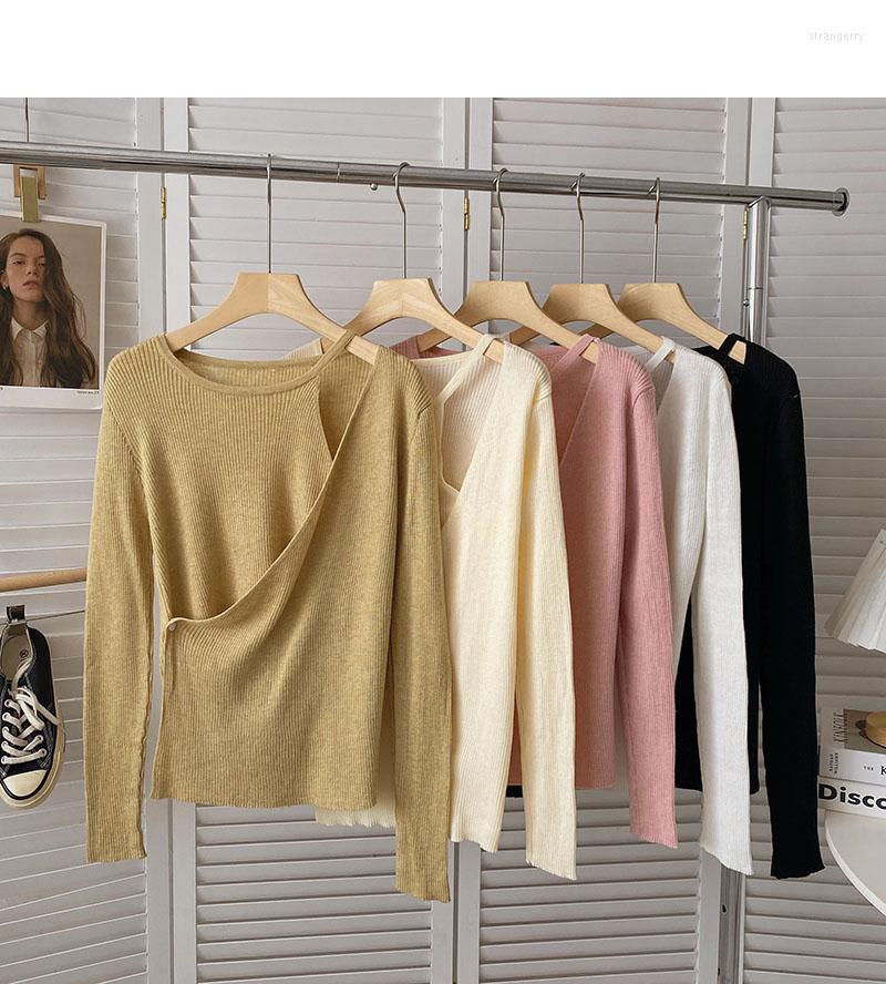 Women's T Shirts Autumn Slim Fit All-match Long-sleeved Solid Color Knitted T-shirt Women, Black
Women's T Shirts Autumn Slim Fit All-match Long-sleeved Solid Color Knitted T-shirt Women, Black