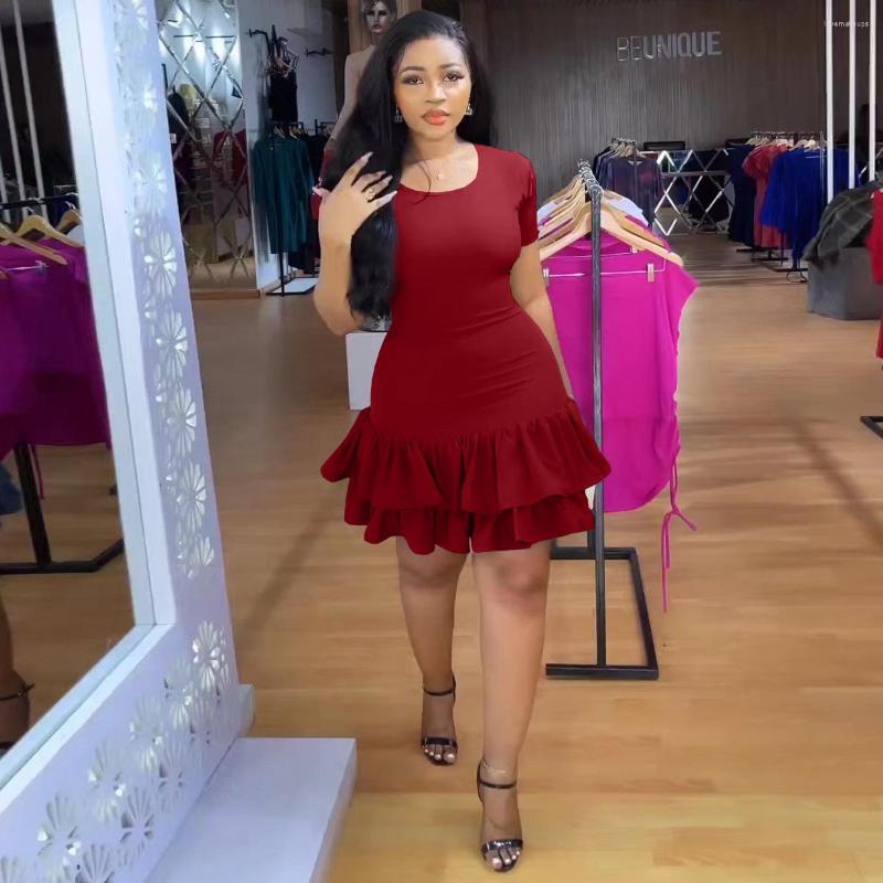 Casual Dresses Explosive Women' Spring Summer Short-sleeved 2023 Fashion Lace-up Backless Slimming Sexy Dressses For Women, Burgundy
Casual Dresses Explosive Women' Spring Summer Short-sleeved 2023 Fashion Lace-up Backless Slimming Sexy Dressses For Women, Burgundy