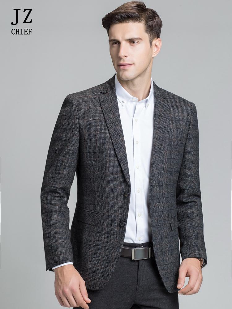 Men's Suits & Blazers 2023 Men Clothes Casual Slim Fit Suit Jacket Business Plaid England Blazer Wedding Masculine, Navy blue 
Men's Suits & Blazers 2023 Men Clothes Casual Slim Fit Suit Jacket Business Plaid England Blazer Wedding Masculine, Navy blue