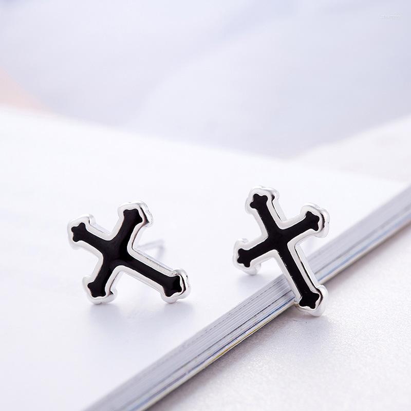 Stud Earrings Tibetan Sliver Korea Style Cross Black Glaze Small Friends Atjmlady Women Wholesale Ear Studs
Stud Earrings Tibetan Sliver Korea Style Cross Black Glaze Small Friends Atjmlady Women Wholesale Ear Studs