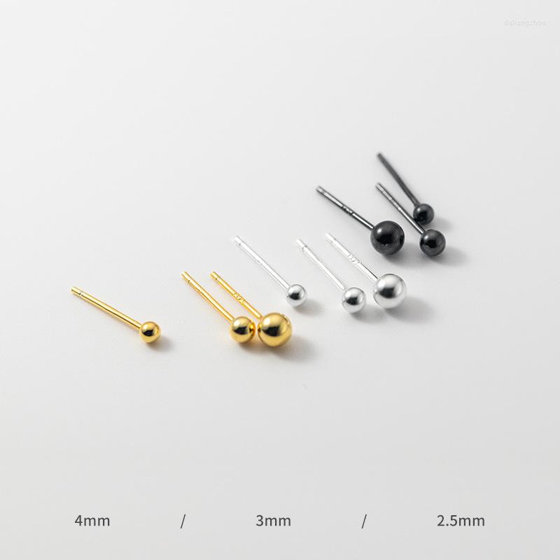 Stud Earrings 925 Sterling Silver For Women Round Small Fine Jewelry Gold Platinum Color Black Jeweler
Stud Earrings 925 Sterling Silver For Women Round Small Fine Jewelry Gold Platinum Color Black Jeweler