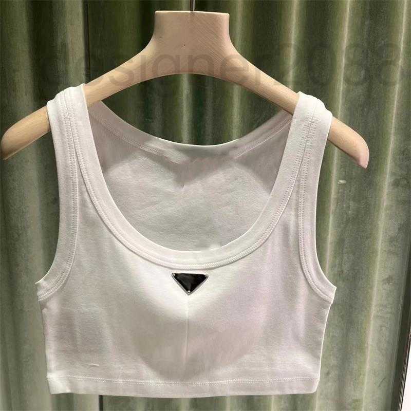 Women' Tanks & Camis designer Simple white suspender vest women' 2023 new summer sports style sleeveless T-shirt short top trend ZE9J, White5
Women' Tanks & Camis designer Simple white suspender vest women' 2023 new summer sports style sleeveless T-shirt short top trend ZE9J, White5