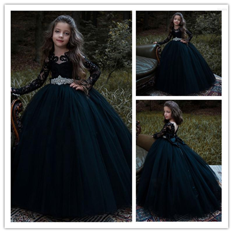 Girl Dresses 2023 Flower Girls Dress For Wedding Long Sleeves Lace Appliques Ball Gown Elegant Birthday Pageant Gowns With Bow, Custom made
Girl Dresses 2023 Flower Girls Dress For Wedding Long Sleeves Lace Appliques Ball Gown Elegant Birthday Pageant Gowns With Bow, Custom made