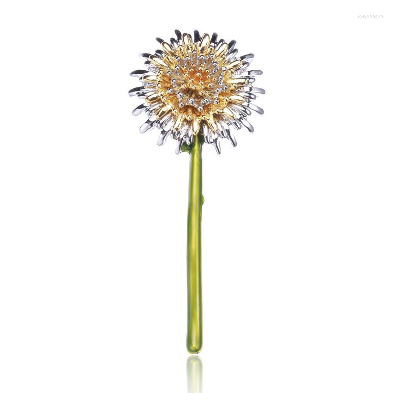 Brooches TULX Green Dandelion Flower Enamel For Women Unisex Plants Weddings Party Brooch Pins Gifts
Brooches TULX Green Dandelion Flower Enamel For Women Unisex Plants Weddings Party Brooch Pins Gifts