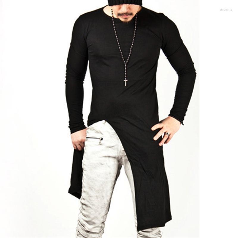 Men's T Shirts Men Longline Hip Hop Hipster Tshirt Side Split Solid Man Tee Shirt Male Funny Streetwear Tops Fashion Long Sleeve, Black
Men's T Shirts Men Longline Hip Hop Hipster Tshirt Side Split Solid Man Tee Shirt Male Funny Streetwear Tops Fashion Long Sleeve, Black