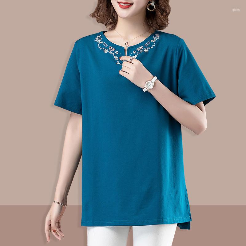 Women's T Shirts 2023 Summer Fashion Shirt Woman O Neck Short Sleeve T-shirt Korean Style Women J378, S88 blue
Women's T Shirts 2023 Summer Fashion Shirt Woman O Neck Short Sleeve T-shirt Korean Style Women J378, S88 blue