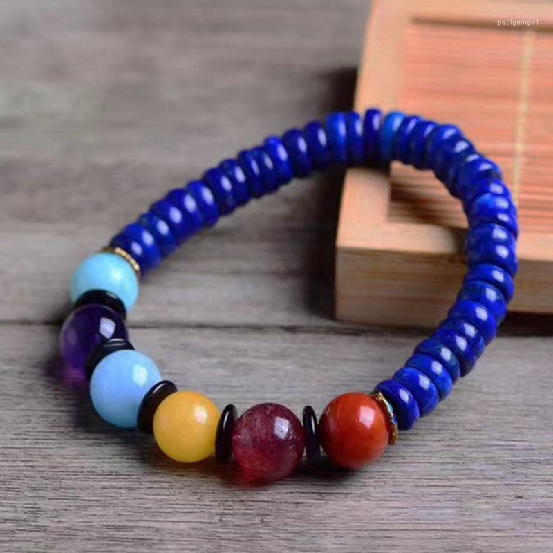 Strand Blue Natural Lapis Lazuli Ellipse Stone Bracelets Crafts Beads With Color Men Gem For Women Gifts Jewelry
Strand Blue Natural Lapis Lazuli Ellipse Stone Bracelets Crafts Beads With Color Men Gem For Women Gifts Jewelry