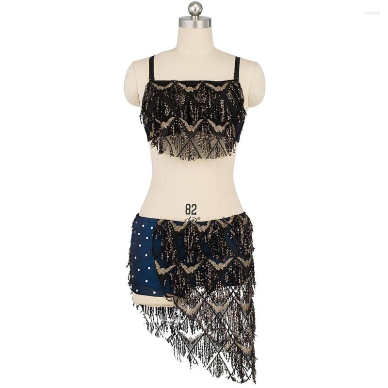 Stage Wear Women Dance Oriental Style Belly Fringes Hip Scarf Sequins Costume Set Bra & Shorts, Black
Stage Wear Women Dance Oriental Style Belly Fringes Hip Scarf Sequins Costume Set Bra & Shorts, Black
