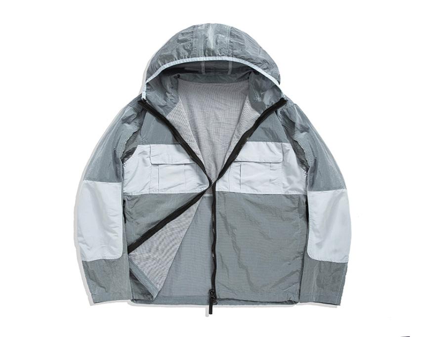 Metal nylon material spring and autumn thin Men039s Jackets fashion brand casual coat windbreaker trendy Hooded Outerwear Loose1882912, Black
Metal nylon material spring and autumn thin Men039s Jackets fashion brand casual coat windbreaker trendy Hooded Outerwear Loose1882912, Black