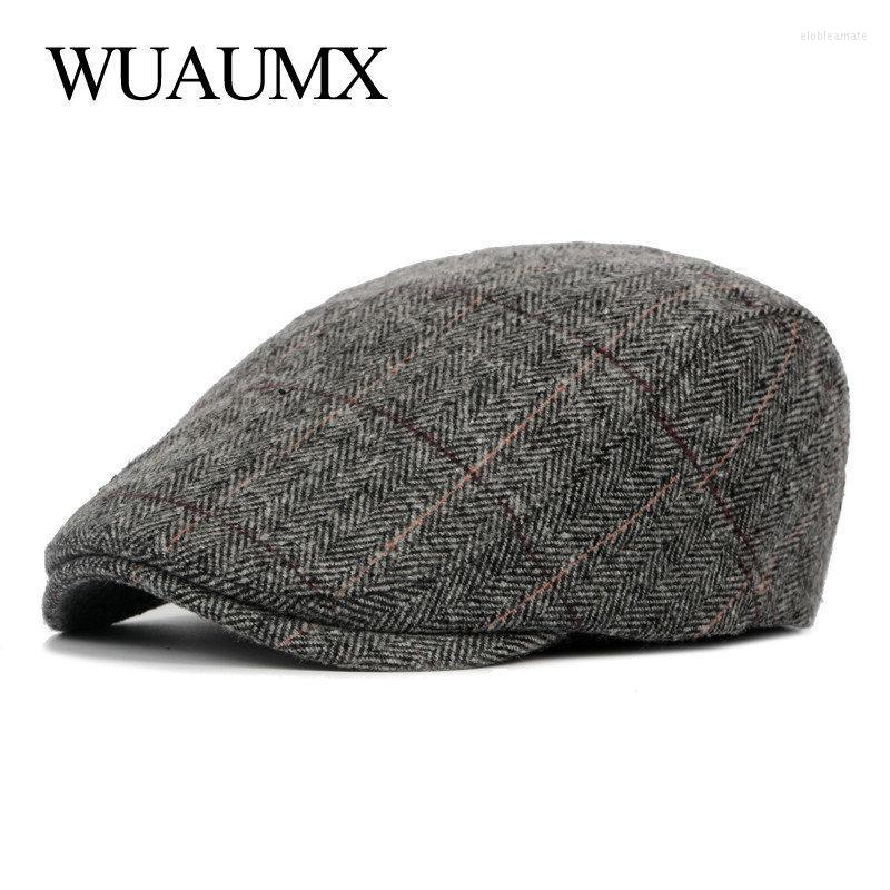 Berets Wuaumx British Style Autumn Hat Men Flat Ivy Cap Middle-aged And Elderly Duckbill Painter Herringbone CapBerets Elob22, Black
Berets Wuaumx British Style Autumn Hat Men Flat Ivy Cap Middle-aged And Elderly Duckbill Painter Herringbone CapBerets Elob22, Black