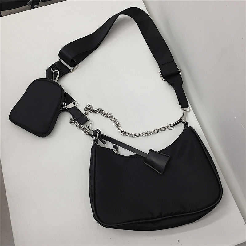 designer bags re-edition Three-in-one underarm small group women's new fashion stick summer chain single-shoulder cross-body dumpling 5TZG, Black no bag
designer bags re-edition Three-in-one underarm small group women's new fashion stick summer chain single-shoulder cross-body dumpling 5TZG, Black no bag