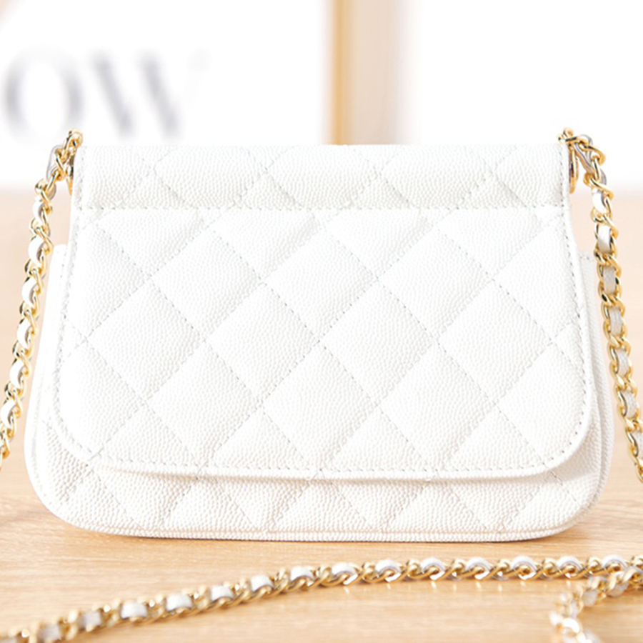 Designer Mini Flap Bags Luxury Shoulder Bag 17.5CM 1:1 Quality Caviar Crossbody Bag With Box MC199
Designer Mini Flap Bags Luxury Shoulder Bag 17.5CM 1:1 Quality Caviar Crossbody Bag With Box MC199