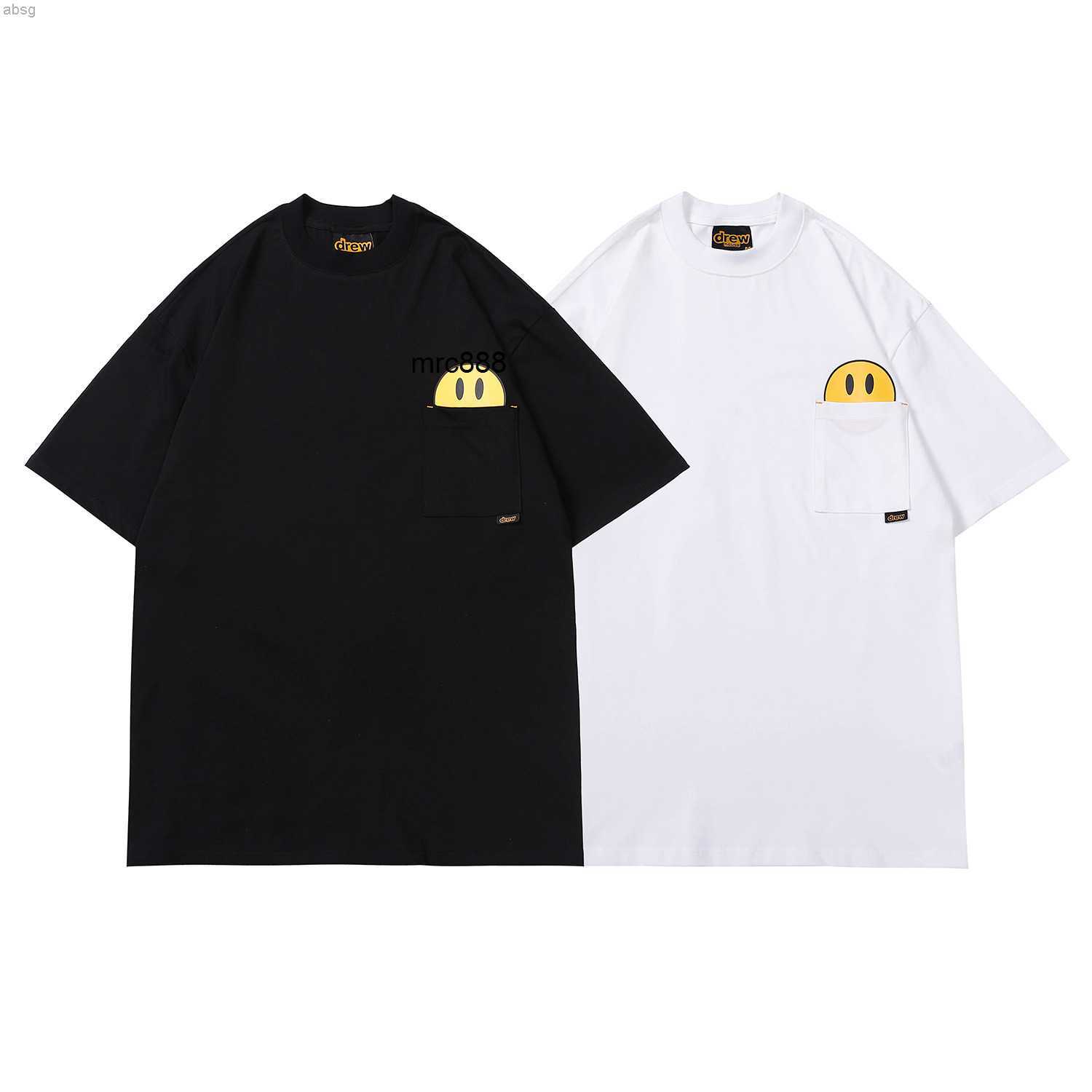 Correct Version Tee Recommended Drews Pocket Smiling Print Short Sleeve T-shirt, White
Correct Version Tee Recommended Drews Pocket Smiling Print Short Sleeve T-shirt, White