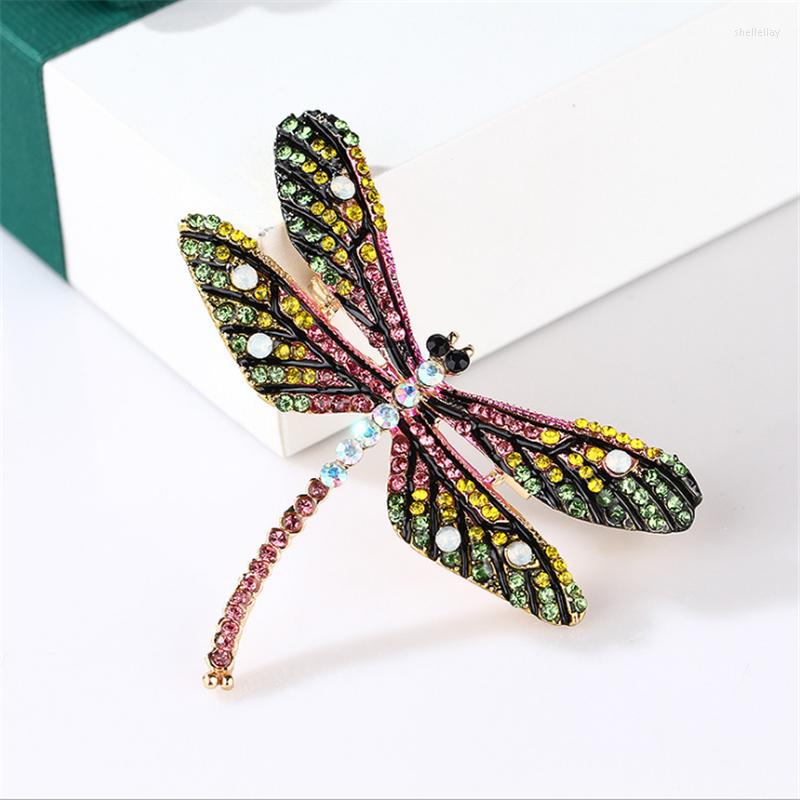 Brooches Crystal Dragonfly Vinatge Metal Pins Girl/Women Insect Lapel Clothing Jewelry Accessories Birthday Gifts
Brooches Crystal Dragonfly Vinatge Metal Pins Girl/Women Insect Lapel Clothing Jewelry Accessories Birthday Gifts