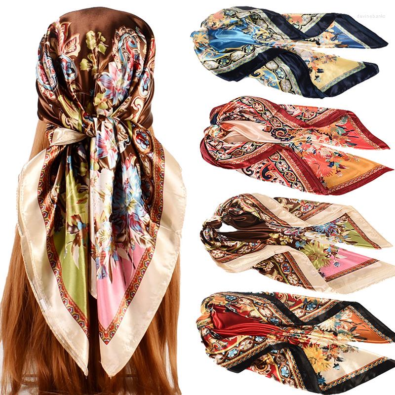 Scarves Fashion Printed Woman Luxury Scarf Satin Silk Design Square Shawls Wrap Female Casual Bandanas Lady Hair Headscarf
Scarves Fashion Printed Woman Luxury Scarf Satin Silk Design Square Shawls Wrap Female Casual Bandanas Lady Hair Headscarf