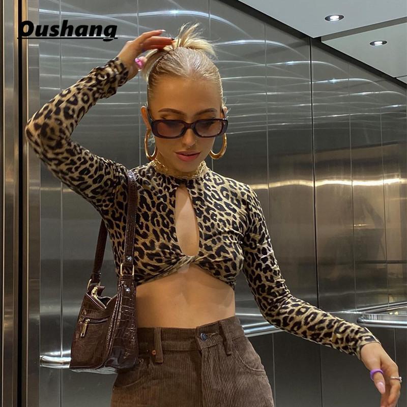 Women' T Shirts 2023 Leopard Sexy Women Hollow Out Crop Tops Fashion Streetwear Lady Long Sleeve Front Open Tees Party Clubwear Tsh, Black
Women' T Shirts 2023 Leopard Sexy Women Hollow Out Crop Tops Fashion Streetwear Lady Long Sleeve Front Open Tees Party Clubwear Tsh, Black