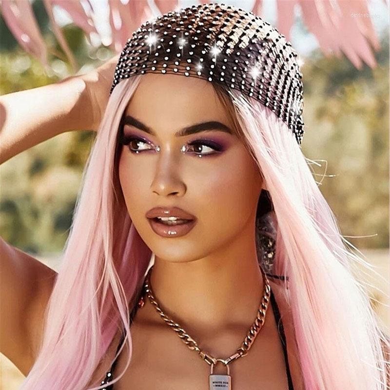Scarves Fashion Women Bling Rhinestone Head Scarf Turban Hat Headband Crystal Mesh Cap Hair Snood Nets Headpiece Headwear Accessorie
Scarves Fashion Women Bling Rhinestone Head Scarf Turban Hat Headband Crystal Mesh Cap Hair Snood Nets Headpiece Headwear Accessorie