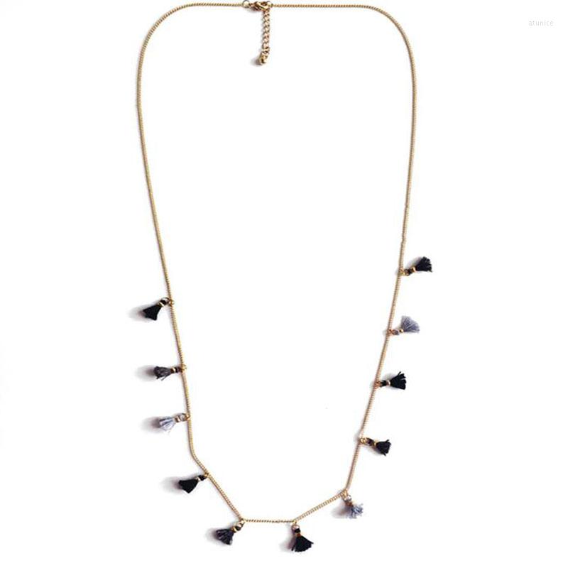 Chains Multi Cotton Tassel Pendant Long Necklace For Women Link Chain Statement Fashion Jewelry ColliersColar
Chains Multi Cotton Tassel Pendant Long Necklace For Women Link Chain Statement Fashion Jewelry ColliersColar