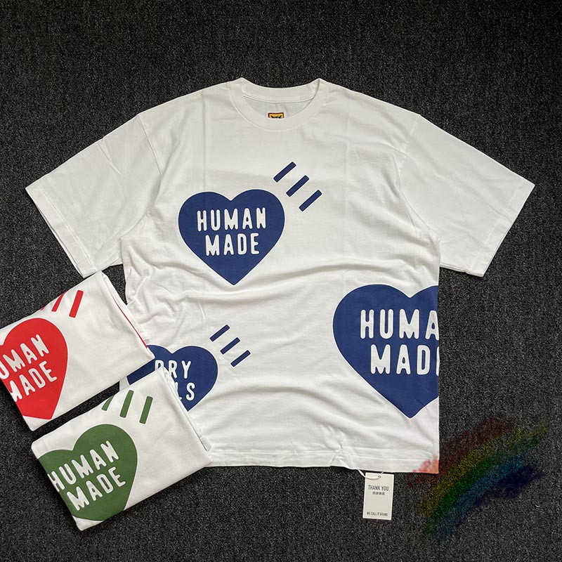 Men' T-Shirts 2023ss Human Made T Shirt Men Women 1 1 High Quality Heart Print Oversized Hip-Hop Top Tees L230317
Men' T-Shirts 2023ss Human Made T Shirt Men Women 1 1 High Quality Heart Print Oversized Hip-Hop Top Tees L230317