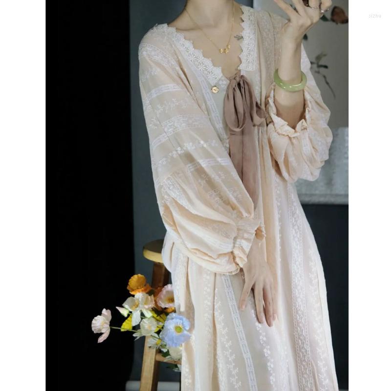 Casual Dresses Sweet Lace Dress Embroidery Fairy Women Stylish Long Female Vestido Summer Beach Nightdress Maxi Gown Lounge Wear, Pink
Casual Dresses Sweet Lace Dress Embroidery Fairy Women Stylish Long Female Vestido Summer Beach Nightdress Maxi Gown Lounge Wear, Pink