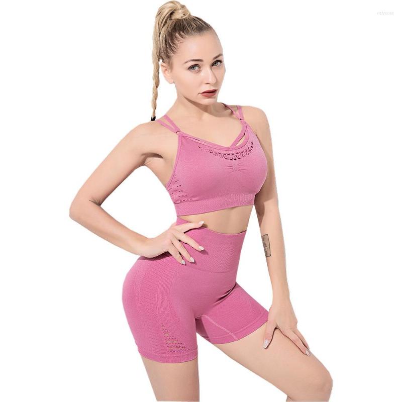 Active Sets 2pcs Sexy Seamless Yoga Set Push Up BuLift High Waist Tights Sport Vest Bra Shorts Workout Fitness Fit Gym, Blue shorts
Active Sets 2pcs Sexy Seamless Yoga Set Push Up BuLift High Waist Tights Sport Vest Bra Shorts Workout Fitness Fit Gym, Blue shorts