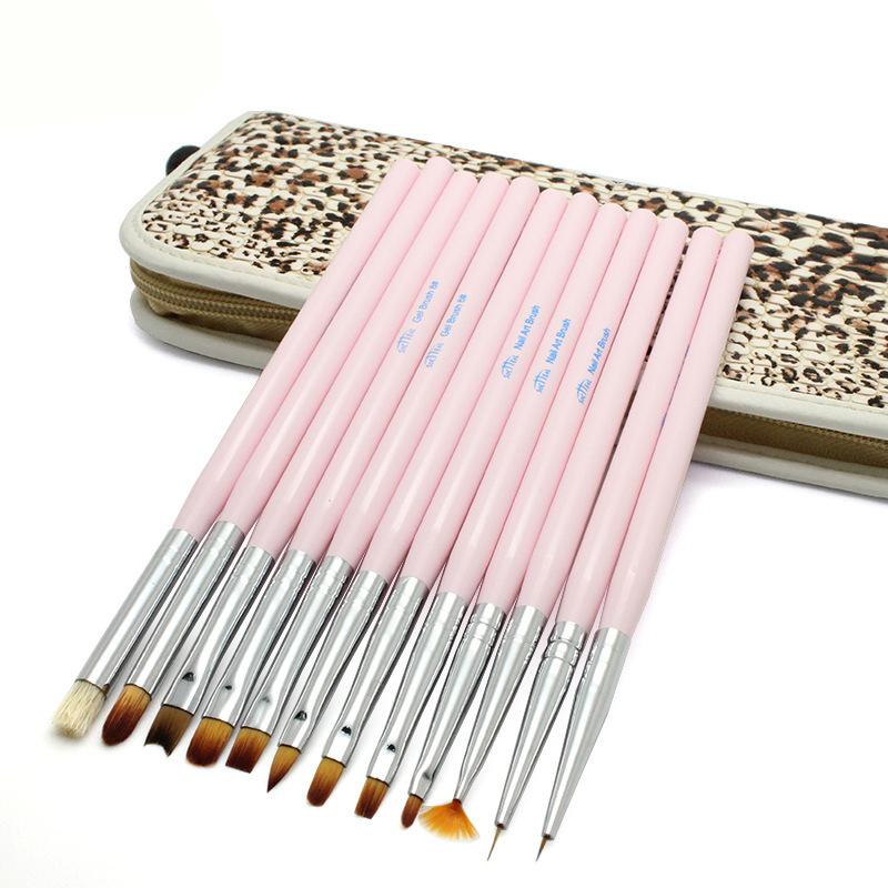 Nail Brushes 12 Pcs/set Brush Set Liner Powder Carving UV Gel Painting Pen Acrylic Drawing Manicure Art
Nail Brushes 12 Pcs/set Brush Set Liner Powder Carving UV Gel Painting Pen Acrylic Drawing Manicure Art